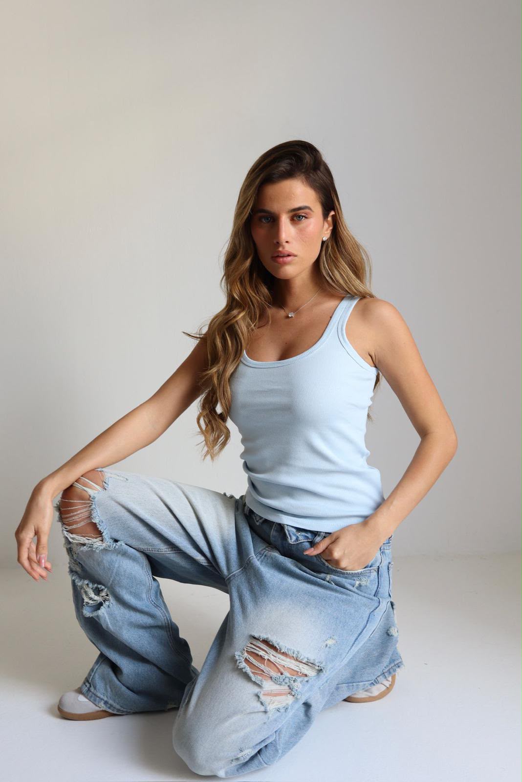גופיית ריב תכלת – Seya Style
